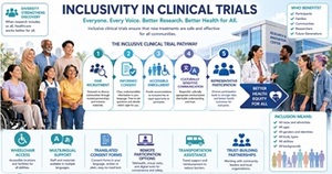 Rycina z artykułu: Inclusivity in clinical trials